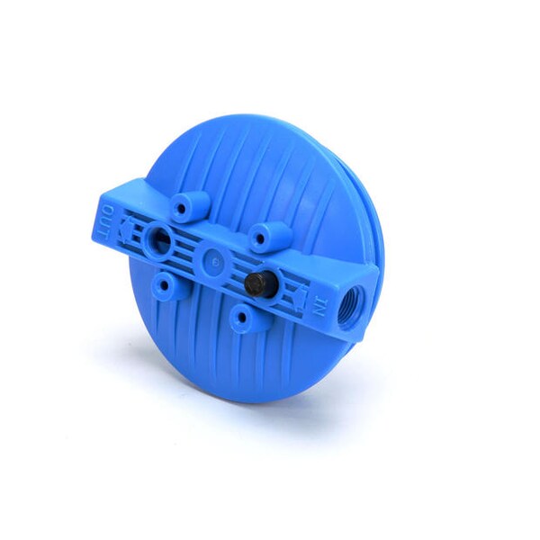 Manitowoc Ice Housing Cap With Vent&Gauge Hole 7600303 - main